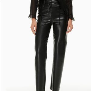 Aritzia Wilfred Leather Pant